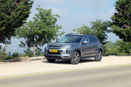 מיצובישי ASX בטיילת שכניה מיצובישי ASX בטיילת שכניה